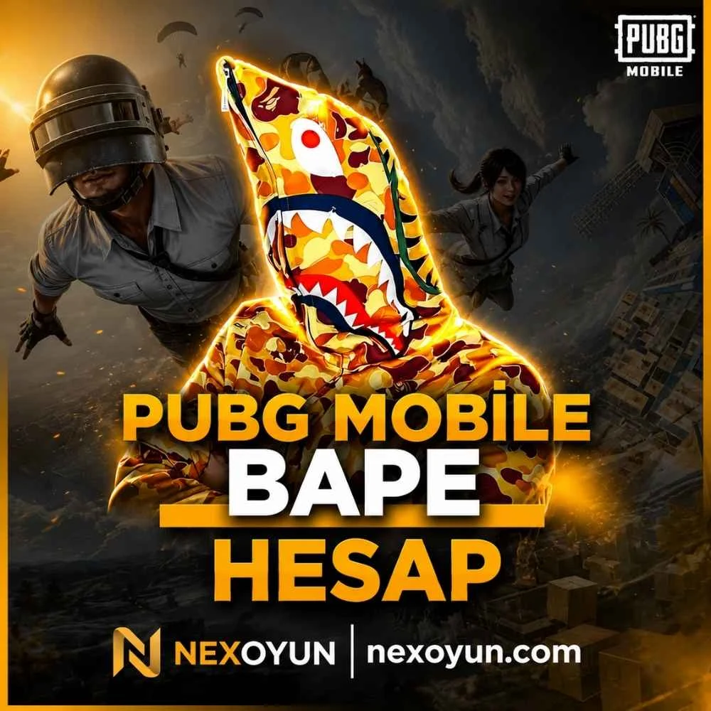 BAPE PUBG MOBİLE HESAP PAKETİ