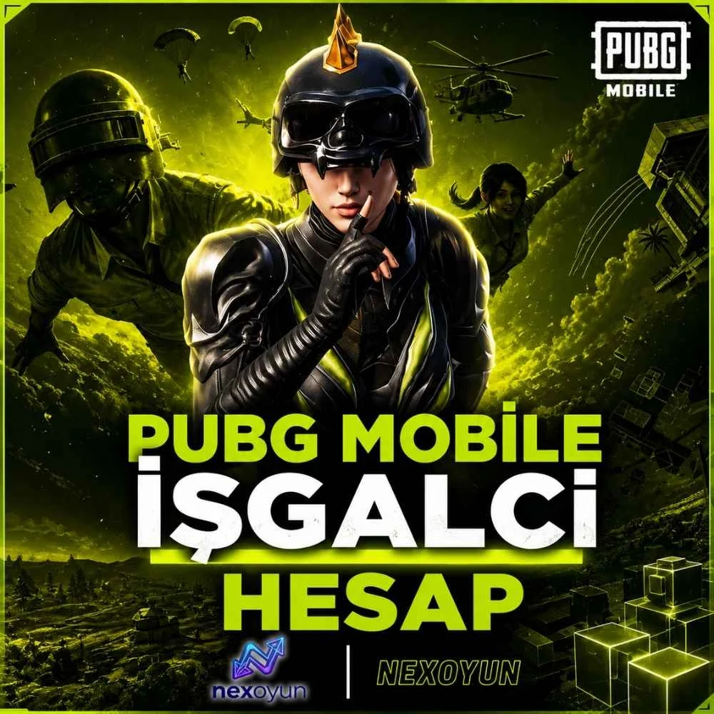 İŞGALCİ PUBG MOBİLE HESAP PAKETİ  