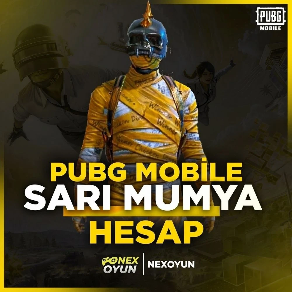 SARI MUMYA PUBG MOBİLE HESAP PAKETİ