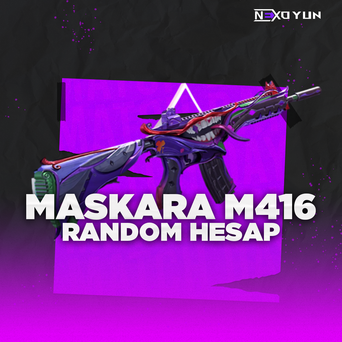 MASKARA M416 RANDOM HESAP